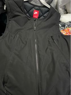 Nike tech down filled vest men size Large