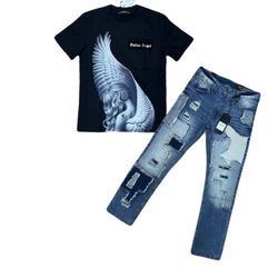 Mens jeans shirt outfit