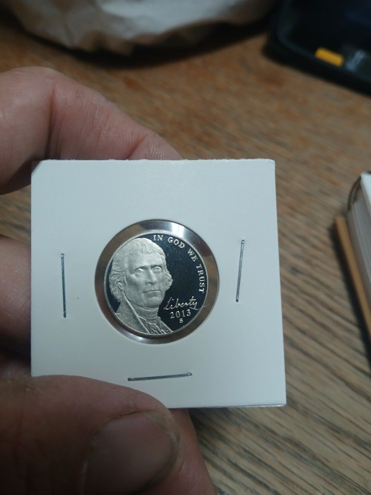 Silver 2013 S Proof Nickel 