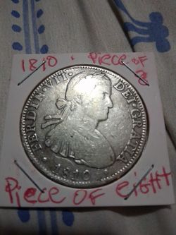 1810 Piece of eight XF