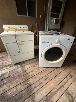 Washer & Gas Dryer Set – Both for $100!