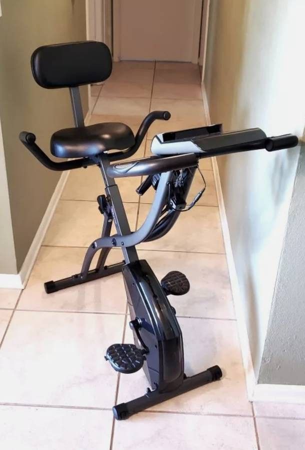 Slim Cycle Stationary Exercise Bike
