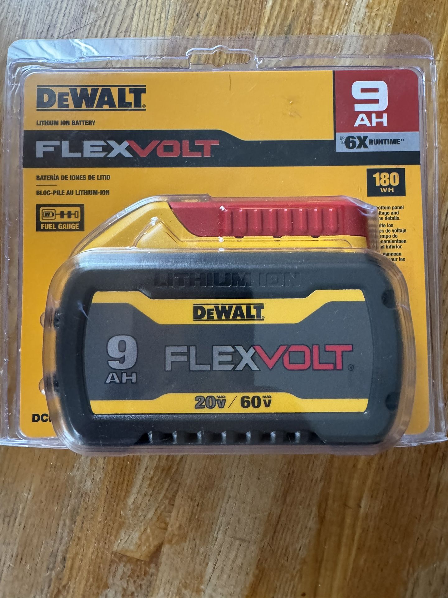 Dewalt Flexvolt Battery 9AH