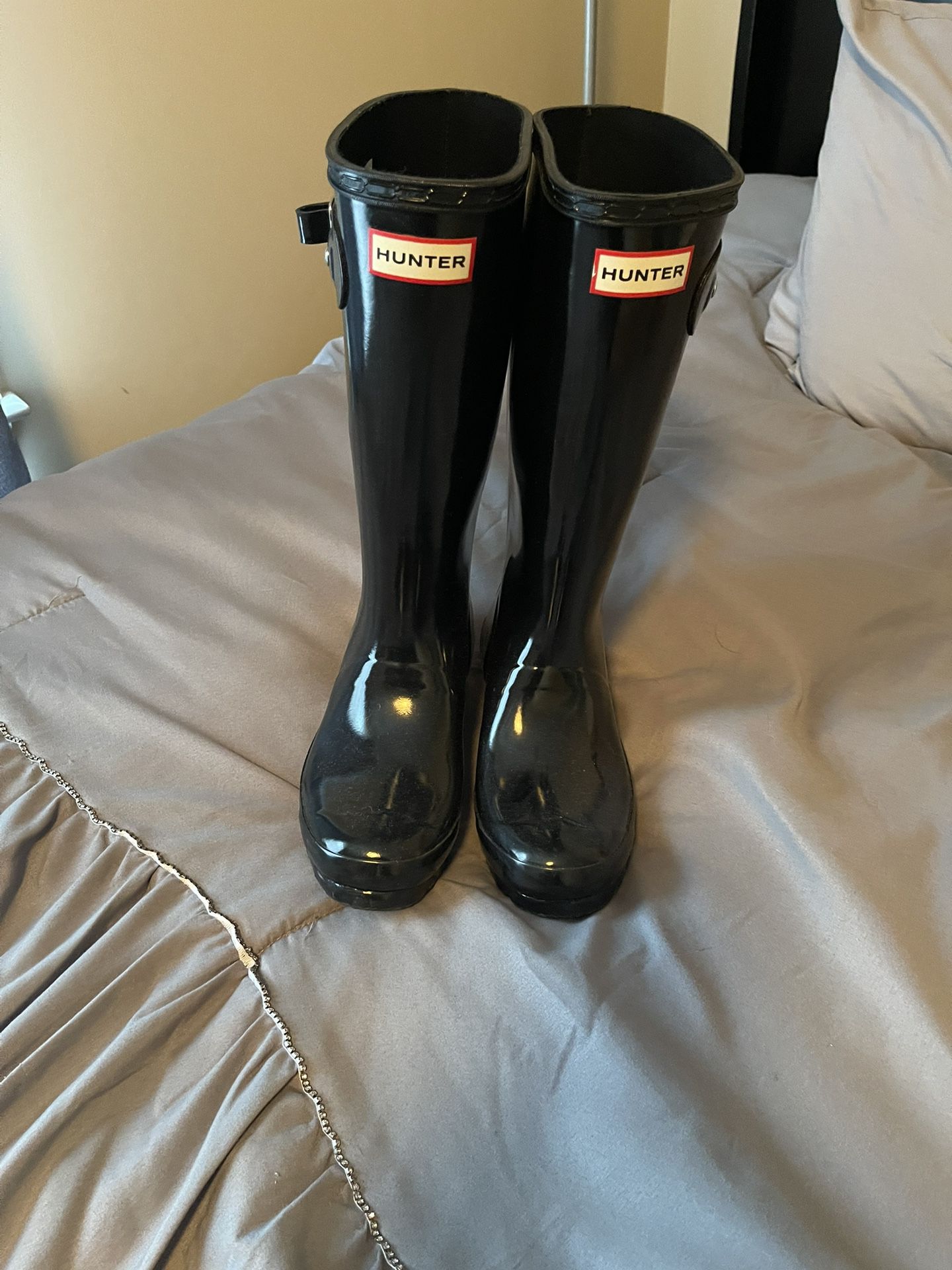 Hunter Tall Glossy Rain Boots 
