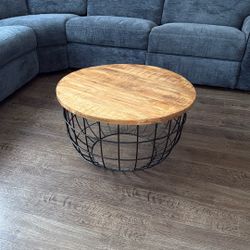 Side Table Home Decor Ottoman 