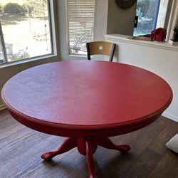 Red Round Table