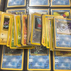 VINTAGE pokemon Cards ETB Full