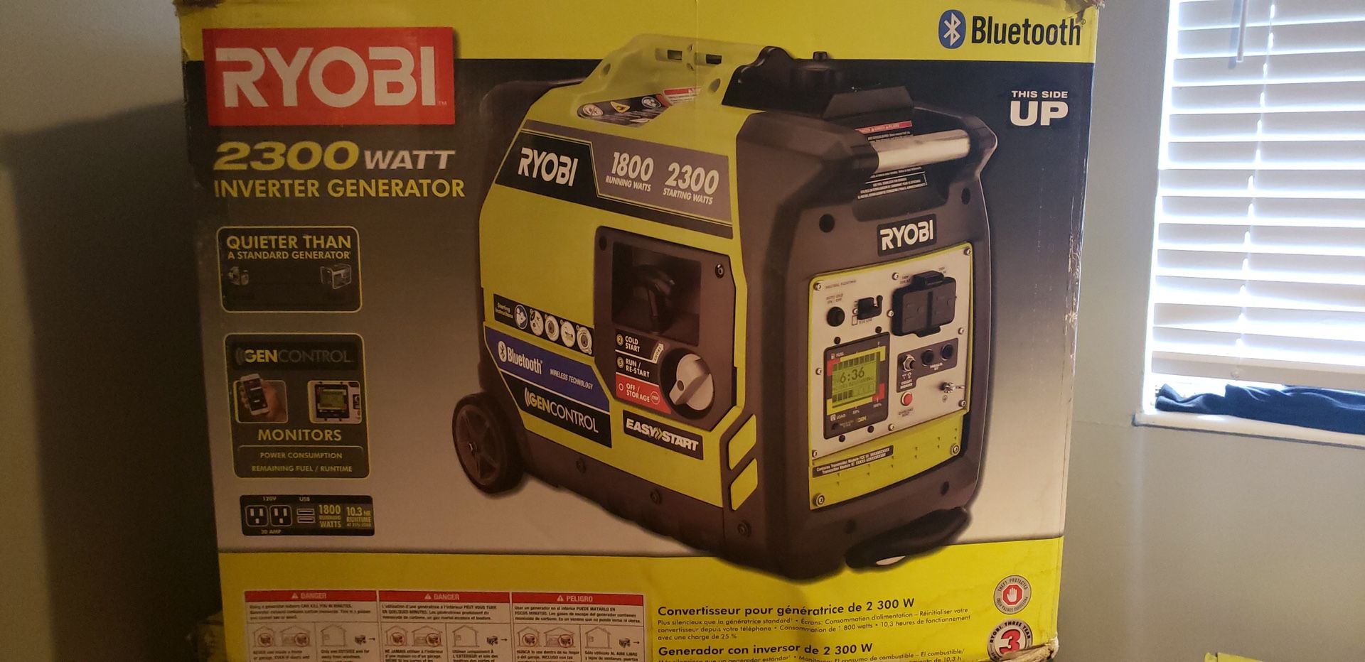 Ryobi 2300 watt BT/ Generator