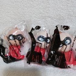 3 Brand New In Package The Incredibles 2 Jack Jack Wind Up Happy Meal Toys From Mc Donalds