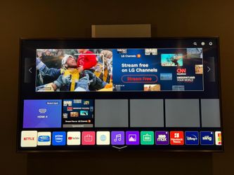 86” LG TV  for Sale - Almost like new
