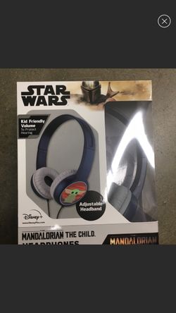 NWT Star Wars Mandalorian Kids Headphone