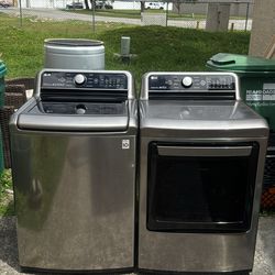 Washer and dryer LG