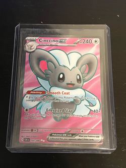 Cinccino ex 105/086 Ultra Rare Full Art Pokemon TCG Chaos Rising -