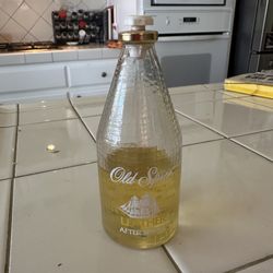 ⭐️Vintage Old Spice Leather After shave Shulton 4 1/2oz 