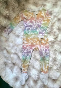 18mo Burt's Bees Butterfly Footie Pajamas
