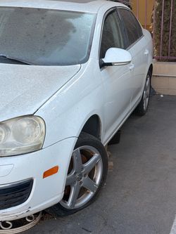Volkswagen Jetta White Sedan parts