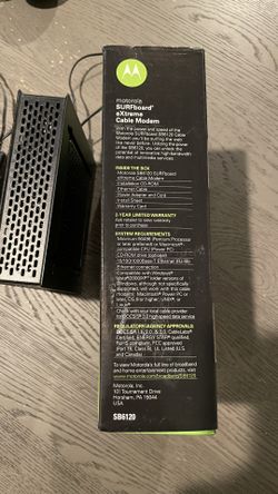 Motorola SB6120 3.0 Broadband Cable Modem