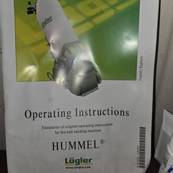 Lager Hummell Floor Sander 8 Inch