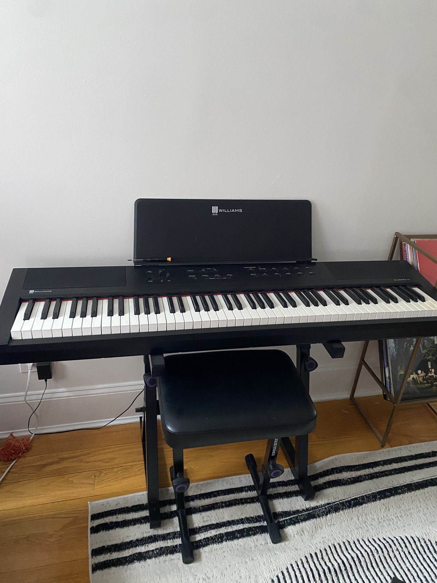 Williams piano with Bench Great Condition 