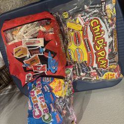 Party coming up? 9LB of candy, bought for Halloween but don’t need. $40 worth, only $15 candy bags