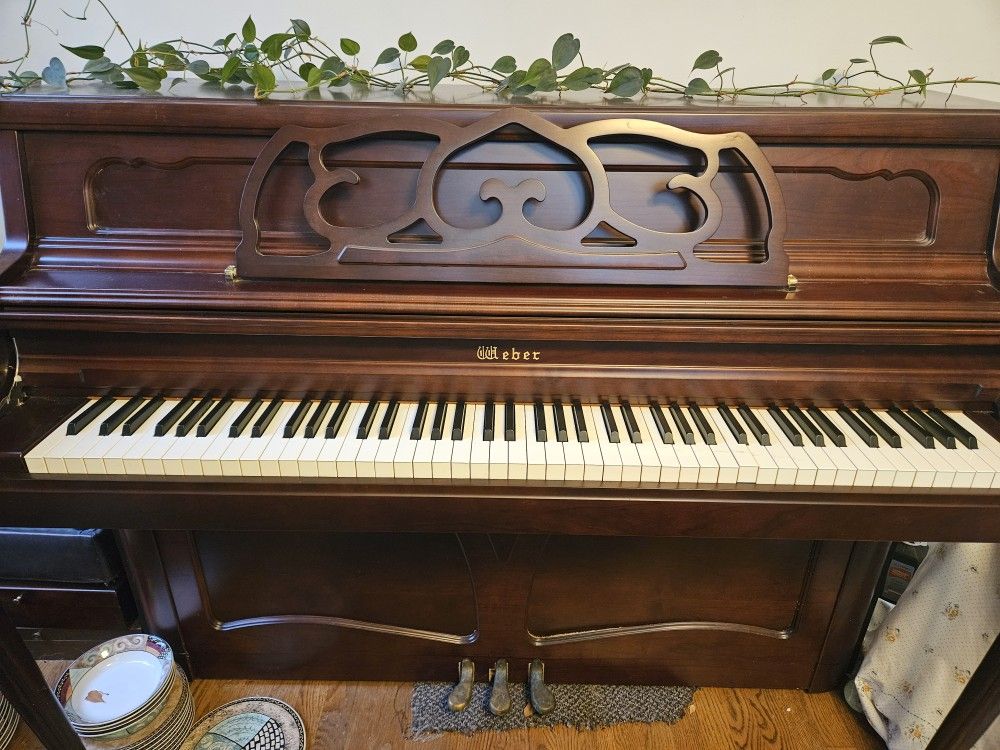 Beautiful Weber Upright Piano