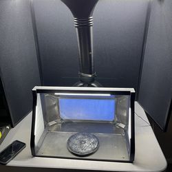 Master Airbrush Large Portable Airbrush Spray Booth Station with LED Lights
