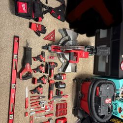 140012” Dual Bevel Saw And A lot Of Other Tools 
