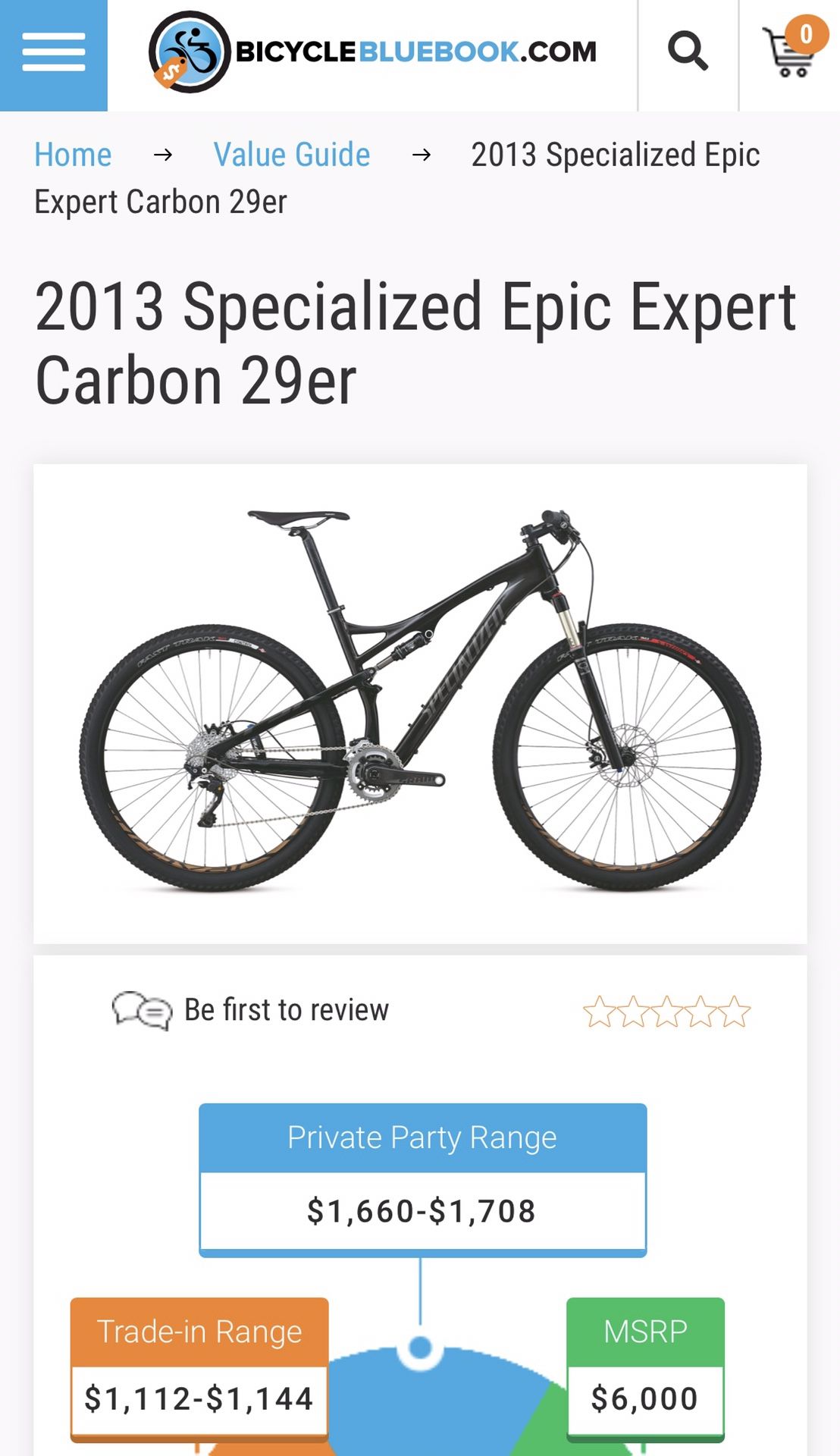 2013 Specialized Epic Expert Carbon 29er Size Medium for Sale in Seattle WA OfferUp