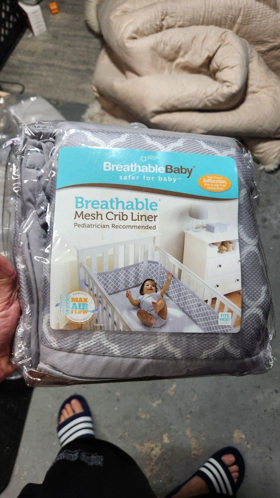 Mesh Crib Liner
