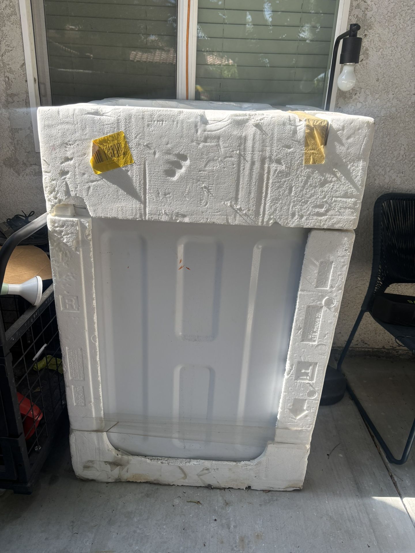 White Samsung Washer 