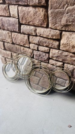 Gold Metal and Mirror artwork