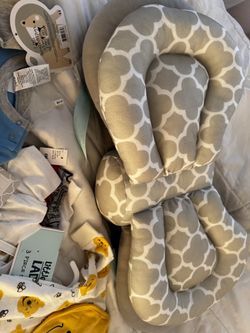 Baby clothes, breast-feeding pillow