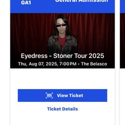 Eyedress Concert Tickets