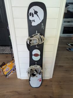 Burton Custom 158 Snowboard w Malavita Bindings