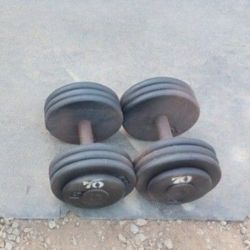 70lb Dumbbells 