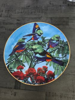 Seven.Colored Tanager by Konrad F.Hack collectibles