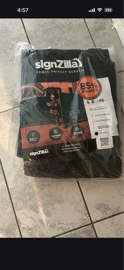 Black mesh fence 5 x 50