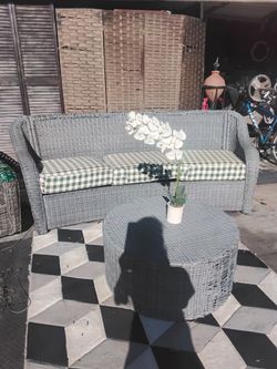 Wicker patio Set