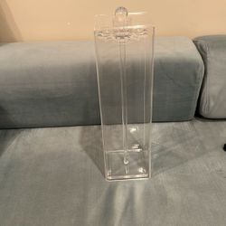 Container Store Acrylic Jewelry /Necklace And Chain Holder