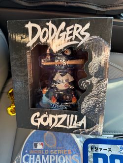 LA Dodgers Godzilla Bobblehead Bundle