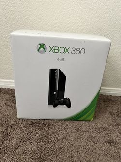 Box and Inserts ONLY Xbox 360 NO CONSOLE 4GB Black 