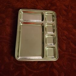 6, Stainless Steel Plates 