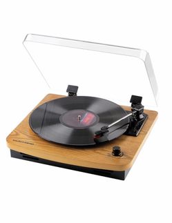 3 Speed Turntable With Built In Stereo Speakers 