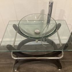 Glass Sink