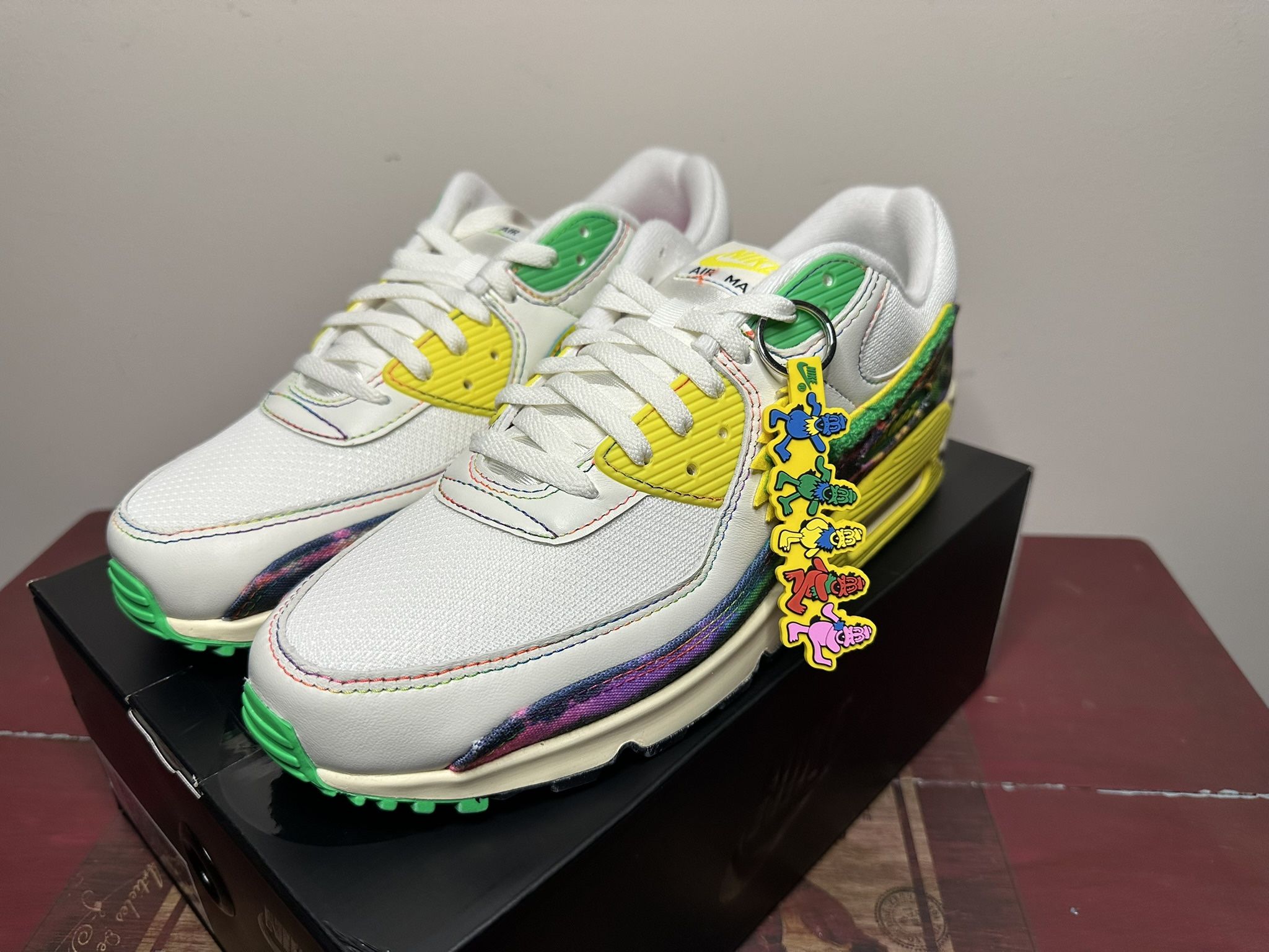 Nike Air Max 90 Grateful Dead x University of Oregon Ducks