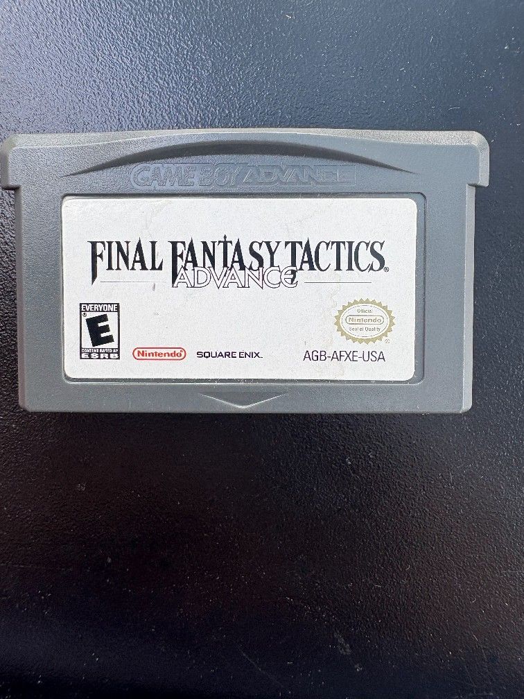 Final Fantasy Tactics Advance For Nintendo Game Boy Advance