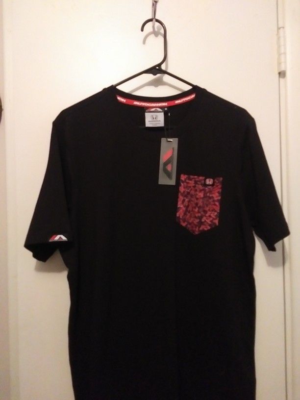 NEW Honda Autocannon Racing F1 Limited Edition Black And Red Sz M Tshirt