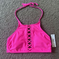 Walmart Neon Pink Bikini Swim Top (Size S) - LOCAL MEETUP ONLY
