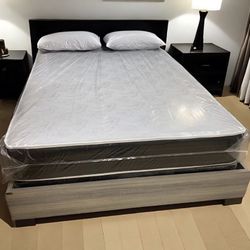 Full Size Mattress 10 Inches Quality and Comfort New From Factory Also Available: Twin, Queen And King Same Day Delivery