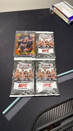 2026 Topps Chrome Sealed packs and Select Refractor Rose Namajunas